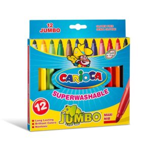 Carioca Jumbo marcatore Extra grassetto Multicolore 12 pz