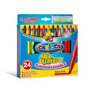 Carioca Jumbo marcatore Extra grassetto Multicolore 24 pz