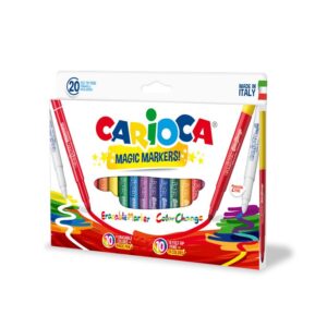Carioca Magic Markers marcatore Extra grassetto Multicolore 20 pz