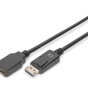 Cavo Prolunga Displayport Connettori Dp Maschio/Femmina Mt. 2