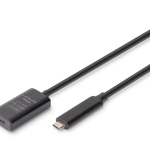 Digitus Cavo Di Prolunga Attivo Usb 3.2 Gen2 10G, Usb-C - Usb-C, 5 M