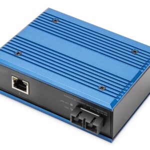 Digitus Convertitore Multimediale Industriale Digitus Gigabit Rj45, Sc 20 Km