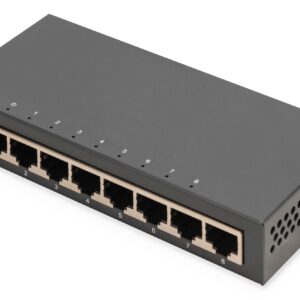 Switch Gigabit A 8 Porte, Desktop, Non Gestito, Alloggiamento In Metallo