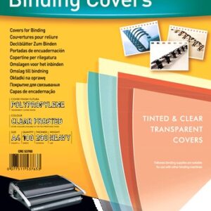 Fellowes Futura A4 Plastica Trasparente 100 pz