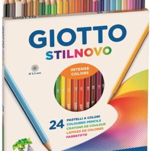 Giotto Stilnovo pastelli colorati in astuccio 24 colori
