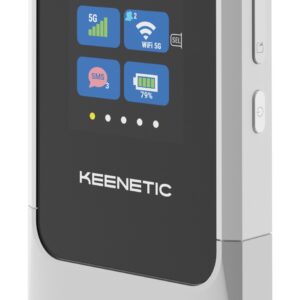 Keenetic Router Roamer 5G Mobile Hotspot With Wi-Fi 6