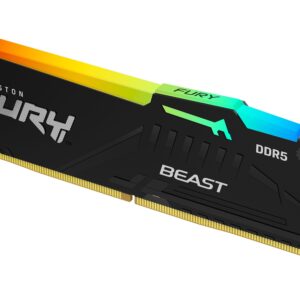 Kingston Technology FURY Beast 32GB 6000MT/s DDR5 CL30 DIMM RGB EXPO