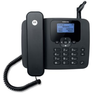 Motorola FW410 Telefono analogico Identificatore di chiamata Nero
