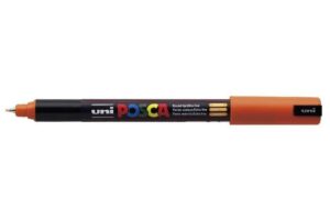 POSCA uni PC-1MR evidenziatore 1 pz Tipo di punta Arancione
