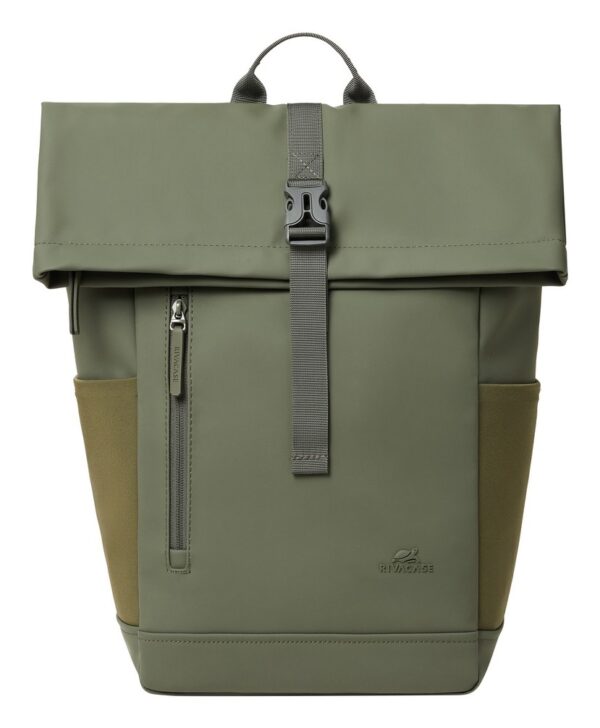 Borsa Nb Zaino 14/15,6 Verde Oliva Eco 17L Roll Top Eden