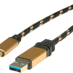 Cavo Usb 3.1 A-C 1Mt M/M Type C Gold Roline