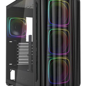 Sharkoon Case Ak5M Rgb Atx Black