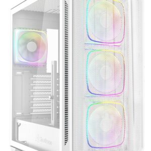 Sharkoon Case Ak5M Rgb Atx White