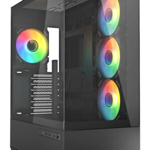Sharkoon Case Ak6 Rgb Black Atx