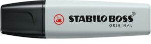 STABILO BOSS Original Pastell evidenziatore 1 pz Punta smussata Grigio