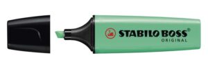 STABILO Boss Original evidenziatore 1 pz Punta smussata Turchese