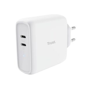 Trust Caricatore Maxo 65W 2P Usb-C, Bianco