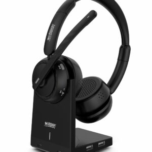 Urban Factory MOVEE MAX Auricolare Wireless A Padiglione Gaming USB tipo A Bluetooth Base di ricarica Nero