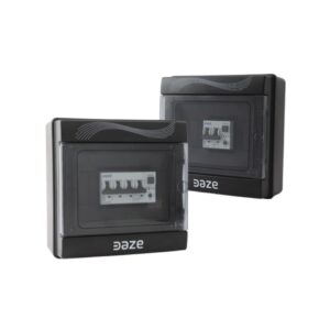 Daze Quadro Elettrico di Protezione compatibile con Dazebox, Centralino 8 Moduli e Magnetotermico Differenziale Tipo A Monofase 230V 40A