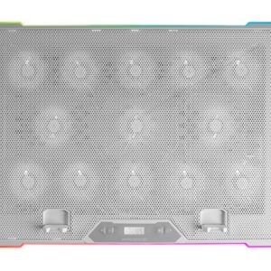 Mars Gaming MNBC13W base di raffreddamento per laptop 43,2 cm (17) Bianco