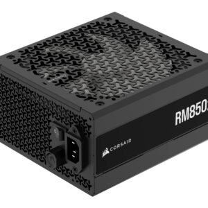 Corsair Alimentatore Rmx Series, Rm850X, 850 Watt, Atx 3.1, Cybenetics Gold Certified, Fully Modular