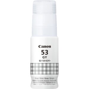 ORIGINALE Canon Cartuccia d'inchiostro Grigio GI-53gy 4708C001 8000 pagine 60ml Flacone d'inchiostro grigio GI-53GY