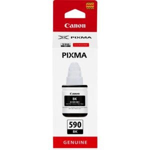 ORIGINALE Canon Cartuccia d'inchiostro nero GI-590bk 1603C001 6000 pagine 135ml vasoio per l' inchiostro