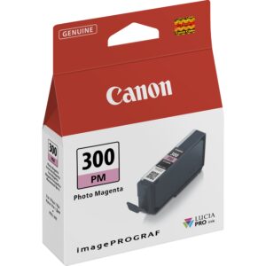 ORIGINALE Canon Cartuccia d'inchiostro magentafoto PFI-300pm 4198C001 14ml