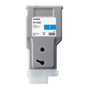 ORIGINALE Canon Cartuccia d'inchiostro ciano PFI-320c 2891C001 300ml