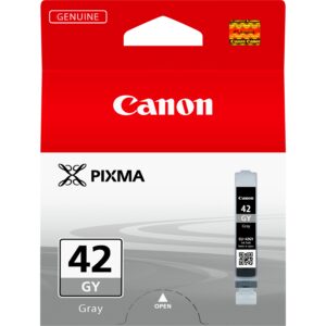 ORIGINALE Canon Cartuccia d'inchiostro Grigio CLI-42gy 6390B001 492 pagine 13ml