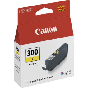 Cartuccia inchiostro originale Canon PFI300 gialla - 4196C001/PFI300Y