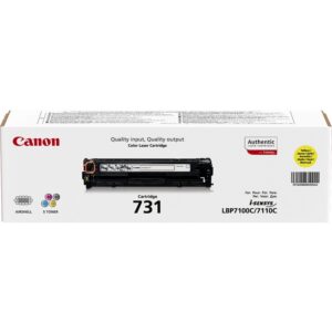 ORIGINALE Canon toner giallo 731 Y 6269B002 1500 pagine