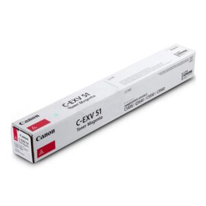 ORIGINALE Canon toner magenta C-EXV51lm 0486C002 26000 pagine