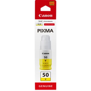 ORIGINALE Canon Cartuccia inchiostro giallo GI-50y 3405C001 7700 pagine 70ml