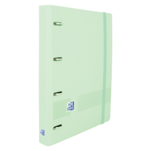 Raccoglitore Oxford Live & Go A4+ Polyfoam European - dorso 45 mm - anelli 4Dx35 mm - include ricarica 5x5 - verde