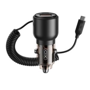Caricabatterie universale XO - Caricabatterie per laptop - Potenza 110 W - Porte USB C/USB A - Include cavo di tipo C - Colore nero