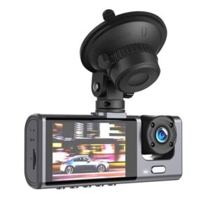 Telecamera di sicurezza XO FULLHD - Angolo 140º - Rilevamento movimento - Modalità parcheggio - Supporto regolabile - Compatta e leggera - Micro SD fino a 64 GB - Colore nero