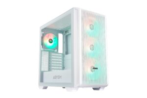 ABYSM AB123013 computer case Desktop Bianco