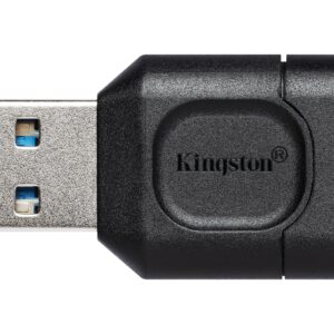 Kingston Technology MobileLite Plus lettore di schede USB 3.2 Gen 1 (3.1 Gen 1) Type-A Nero