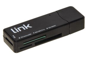 Mini Lettore Card Usb 3.0 Fino A 5 Gbps Lettura Simultanea Di 4 Schede T-Flash, Micro Sd, Sd, Mmc, Rs-Mmc, Ms, Ms Pro, Ms, Ms Duo