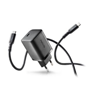 NGS BUD 65W-C Universale Nero AC Ricarica rapida Interno