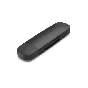 Vention CLKB0 lettore di schede USB 3.2 Gen 1 (3.1 Gen 1) Type-A/Type-C Nero