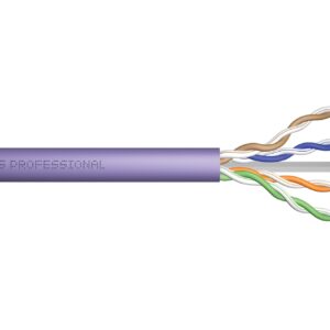 Cavo Installazione Cat 6 U-Utp 250 Mhz Awg 23/1 Dca (Lszh-1) Matassa 305 Mt Digitus