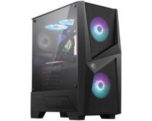 Case Mid-Tw Mag Forge 100R Black Black No Psu Atx/Matx/Mini-Itx