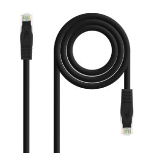 Nanocable 10.20.1802-BK cavo di rete Nero 2 m Cat6a U/UTP (UTP)