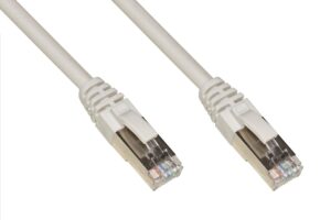 Cavo Rete Categoria 6 Schermato F/Utp Colore Grigio Mt 1