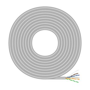 AISENS A135-0743 cavo di rete Grigio 500 m Cat6 U/UTP (UTP)