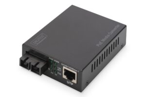 Media Converter Gigabit Poe, Rj45 Connettore Fibra Ottica Sc Multimode