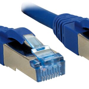 Lindy Cavo Di Rete Cat.6A S/Ftp Lszh Blu, 2M