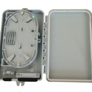 Box Da Esterno 4 Porte (8 Fibre) Per Connettori Fibra Ottica Sc Simplex O Lc Duplex Per Applicazioni Ftth